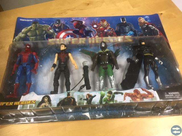 SUPER HEROS 4 ST