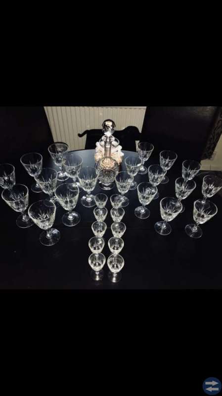 Kristall glas antika