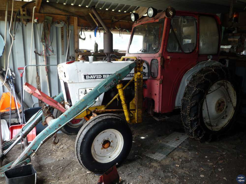 Traktor David brown 880 select lastare -68