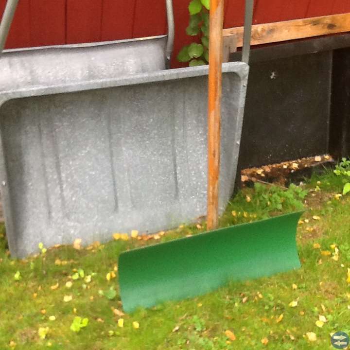 Snöredskap. Snöblad