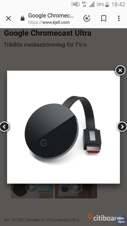 Chrome cast ultra