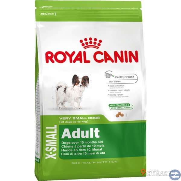 Hundmat, Royal Canin X-small Adult 3 kg Y OÖPPNAD FÖRPACKNING
