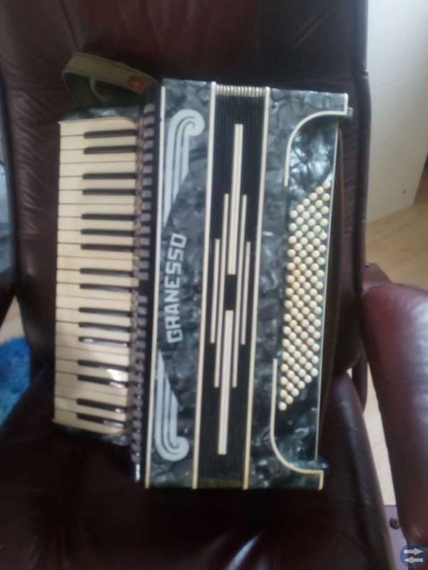 Dragspel, fiol ,mandolin.