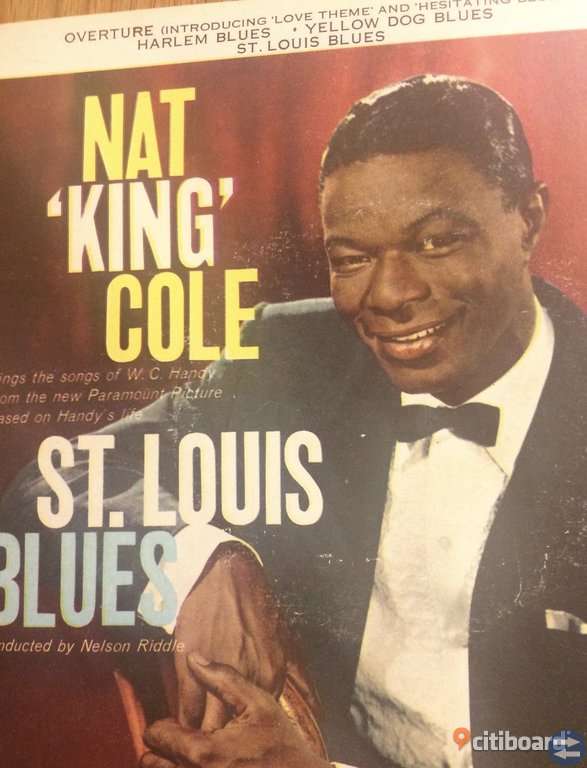 EP Vinyl Nat King Cole St. Louise Blues