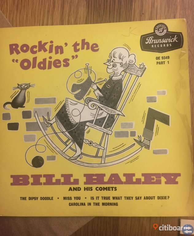 EP Vinyl Bill Haley: Rockin' the oldies