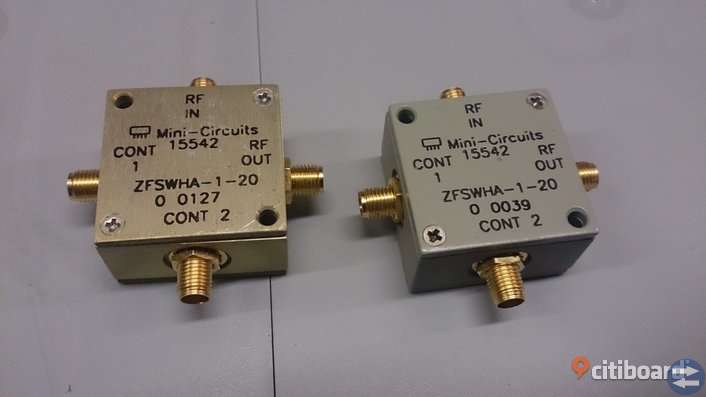 RF Switch Mini-Circuits ZFSWHA-1-20, DC-2 GHz, SPST