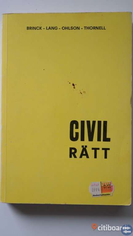 BOK Civilrätt 88 kr