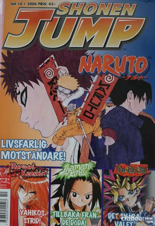 Shonen Jump Nr 10, 2006, 44 kr