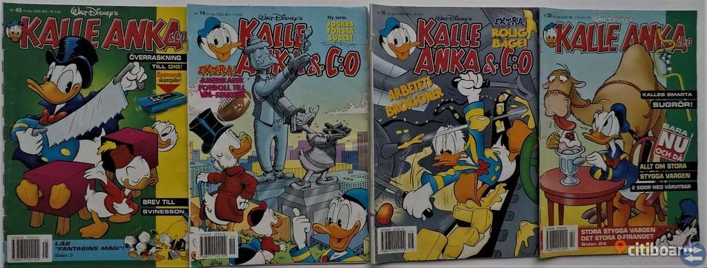 Kalle Anka Serie Tidningar (2002-2003)
