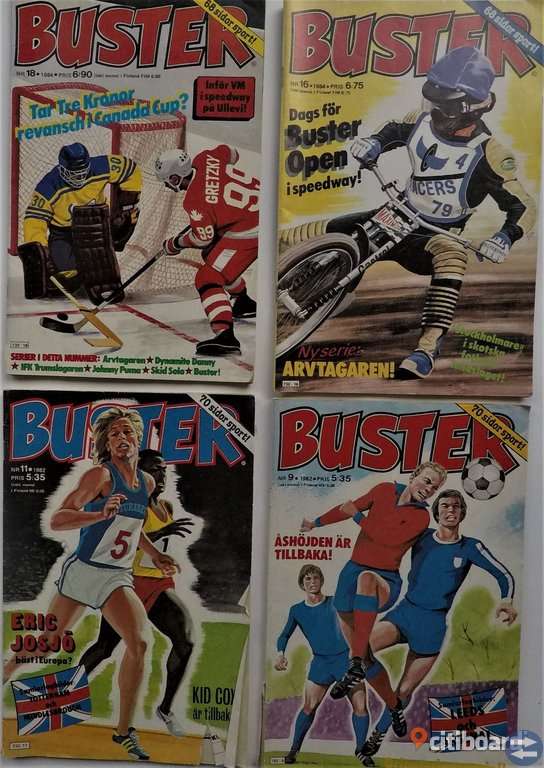BUSTER Serietidning
