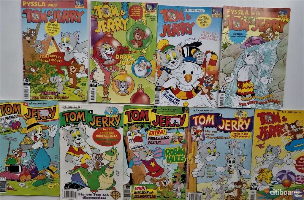 Tom och Jerry Serietidningar