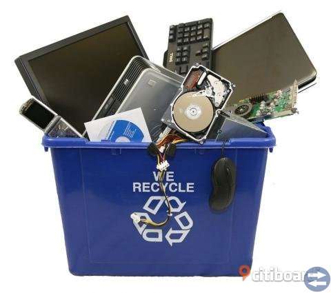 Köp liten elektronik! Buy Small Electronics! Take it free! for recycling!