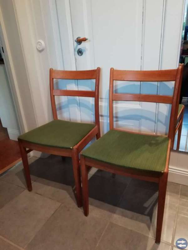 Stolar 4st 50-tal retro ek