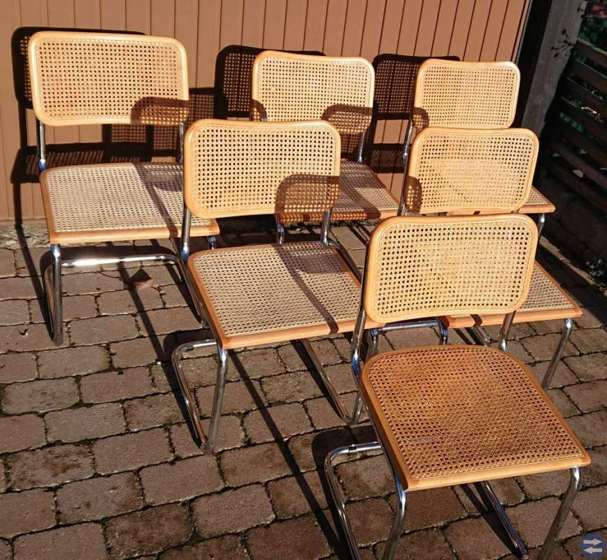 6 st Bauhaus stolar