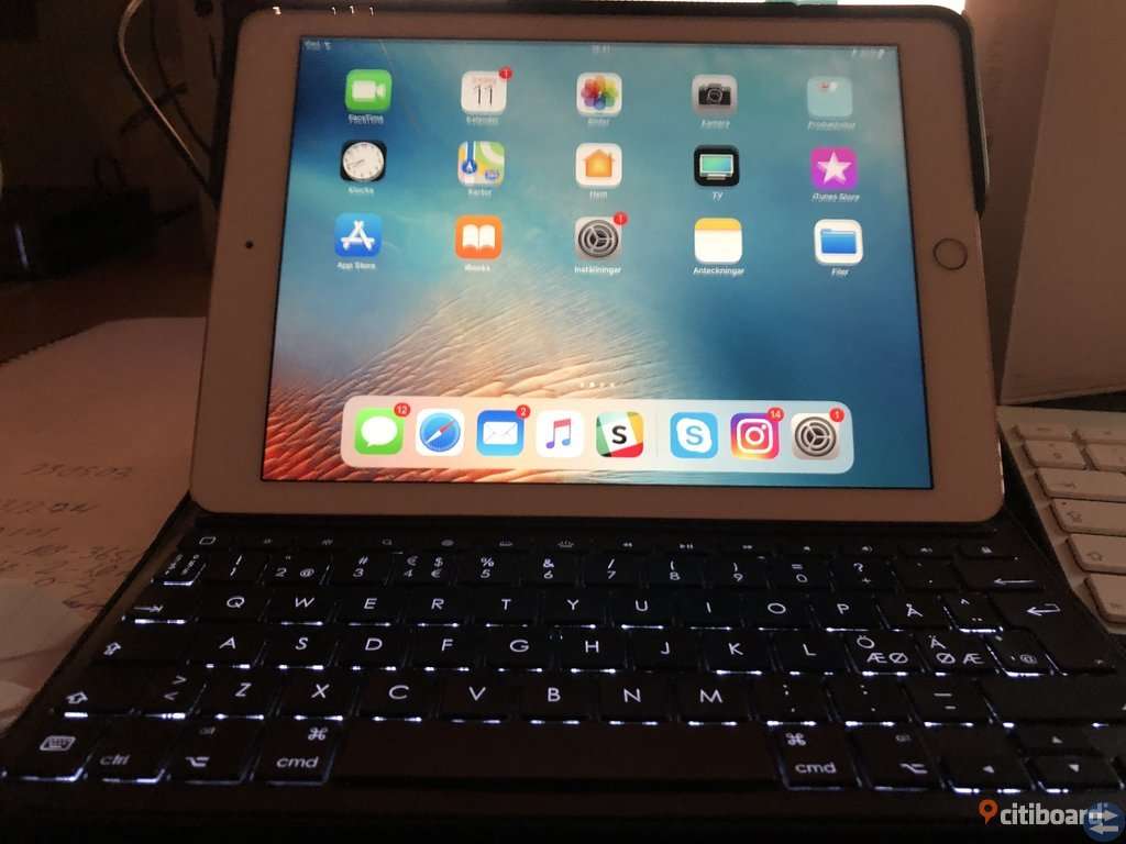 Ipad mycket lite använd