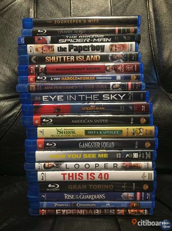 Filmer på BluRay