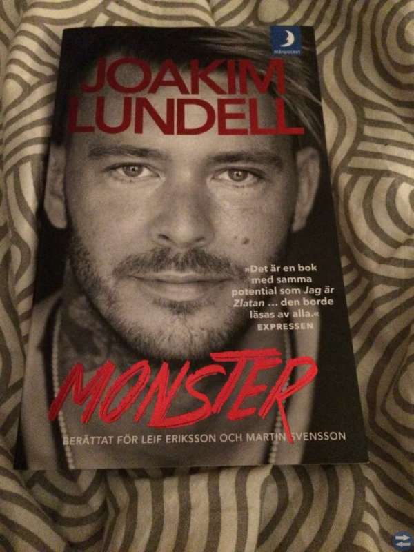 Joakim Lundells bok monster