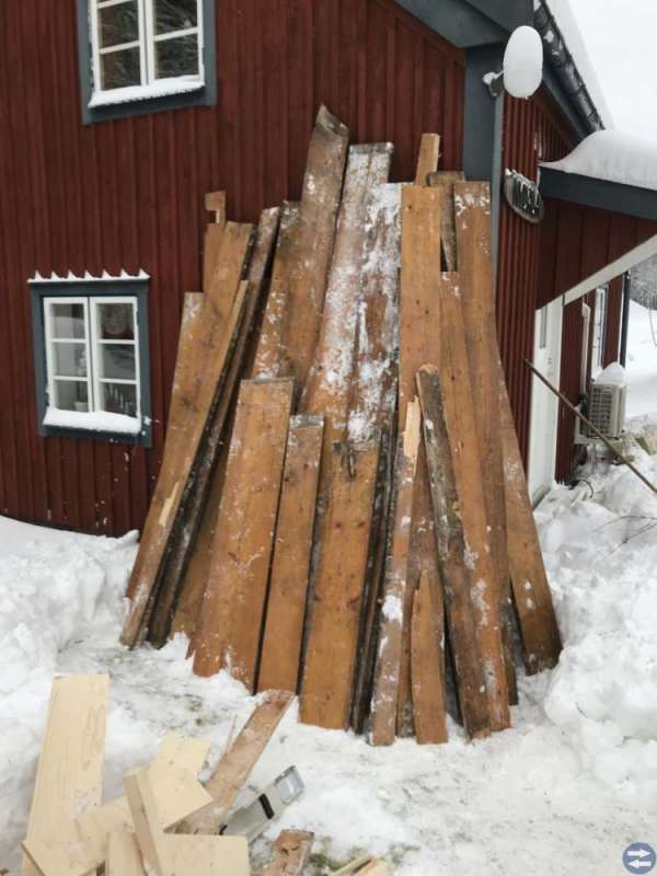 Gammal Trägolv