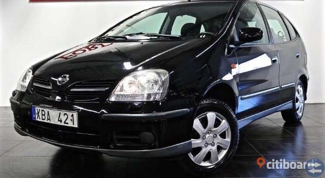 Nissan ALMERA TINO 1,8 VÄRMARE S & V-HJUL