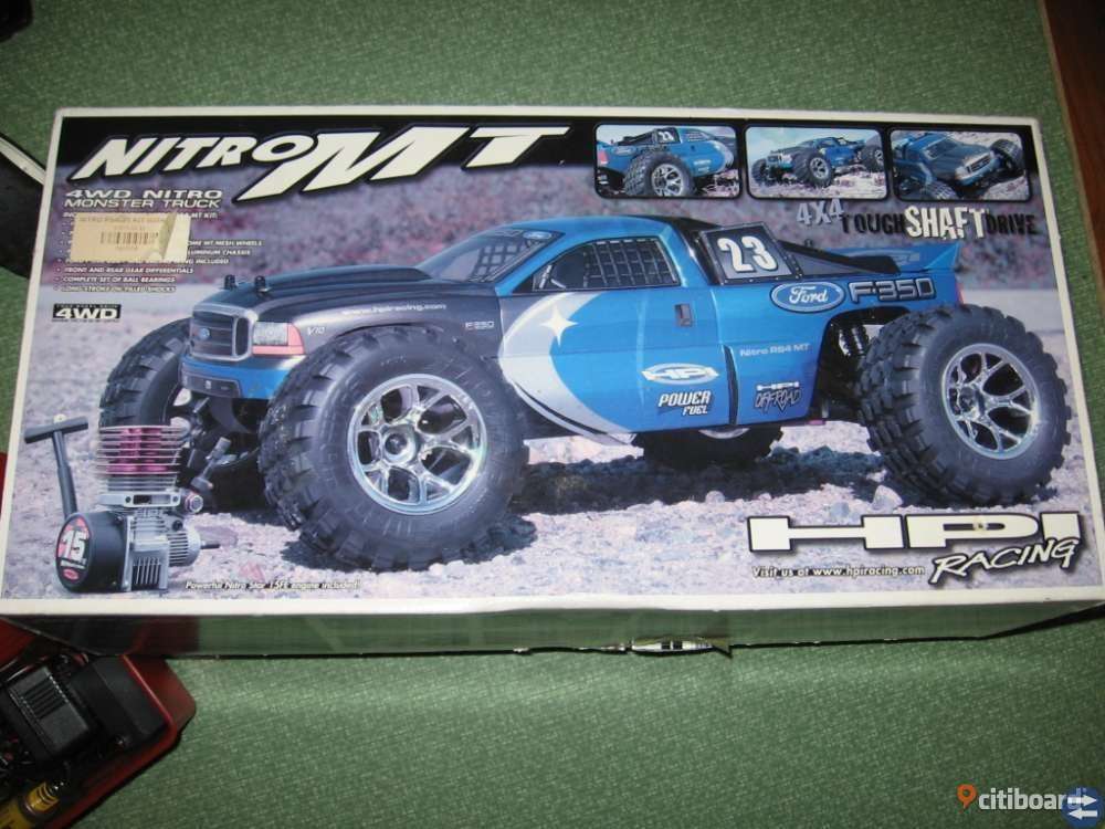 RC Bil Nitro MT HPI Racing 4x4