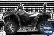 Atv cf moto 450 efi förlängd svart 2018