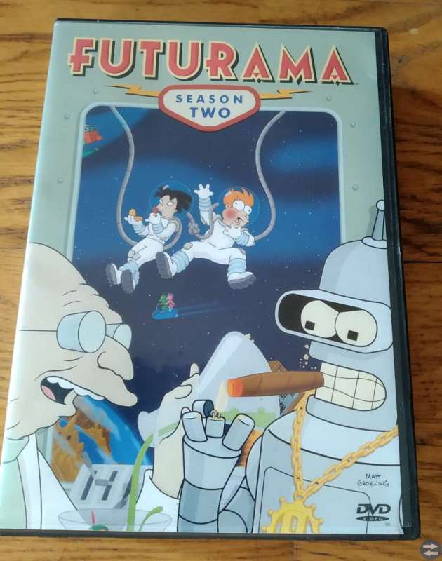 Säljes hela säsong 2 av Futurama på DVD