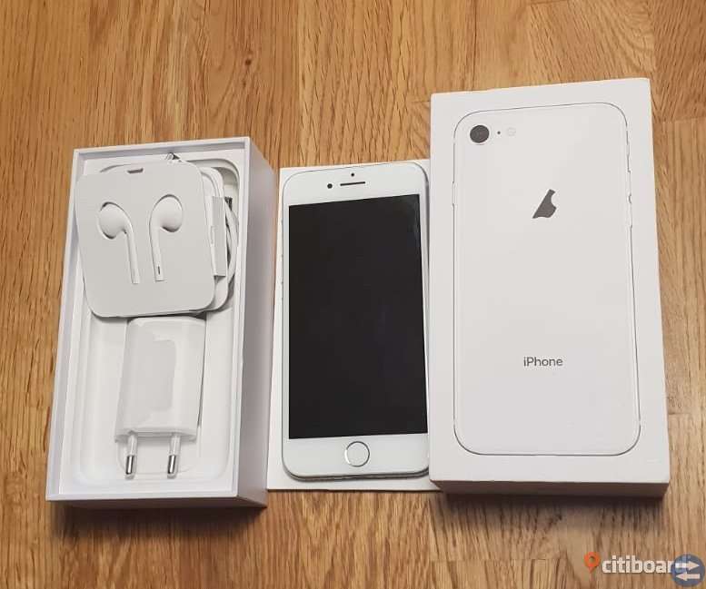IPhone 8 - 256 GB - fint skick!
