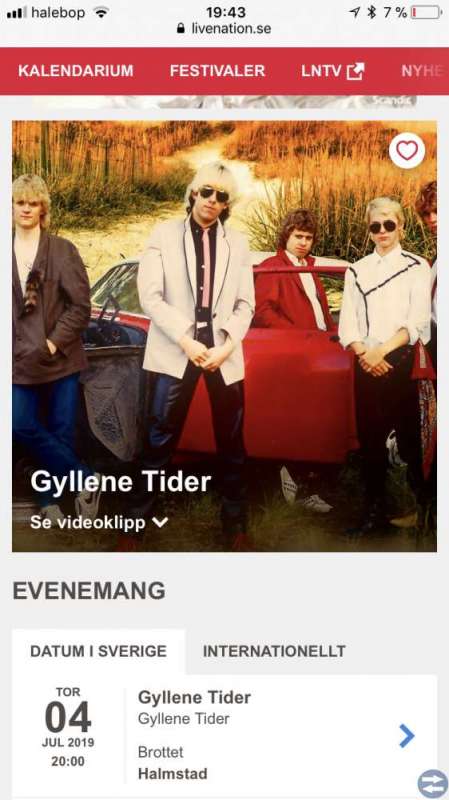 3 gyllene tider biljetter