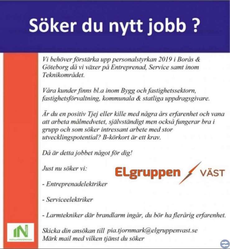 Söker du nytt jobb?