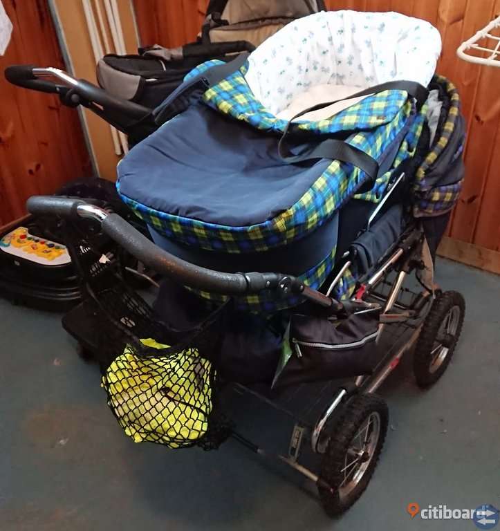 Äldre Emmaljunga barnvagn