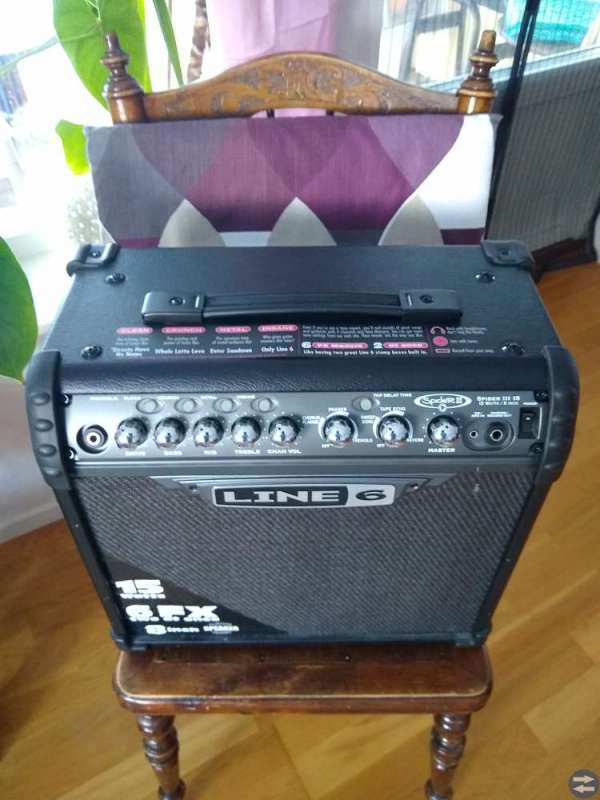 Line6 Spider 3 15w 8 tum gitarrförstärkare