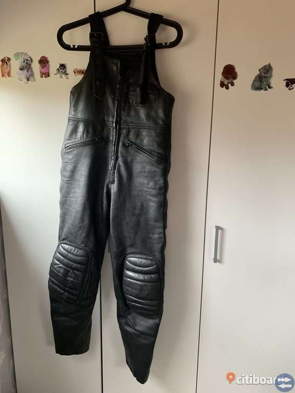 Äkta skinnbyxor