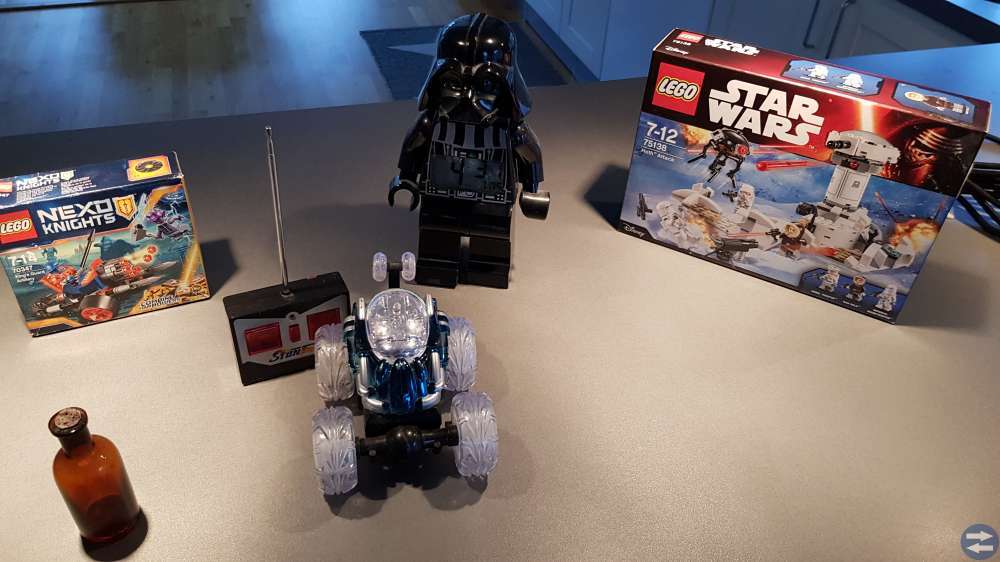 Lego star wars, nexo knights, väckarklocka etc