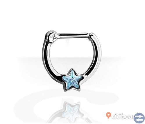 Piercingsmycke Septum NY Näspiercing