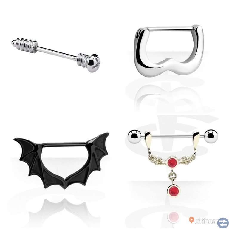 Piercing bröstsmycken NYA