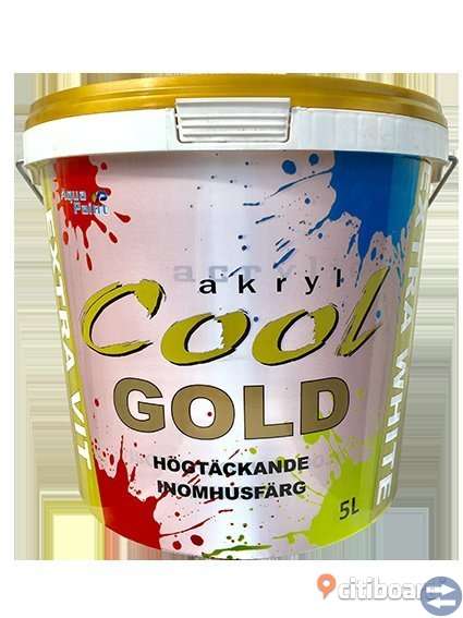 Målarfärg Vit