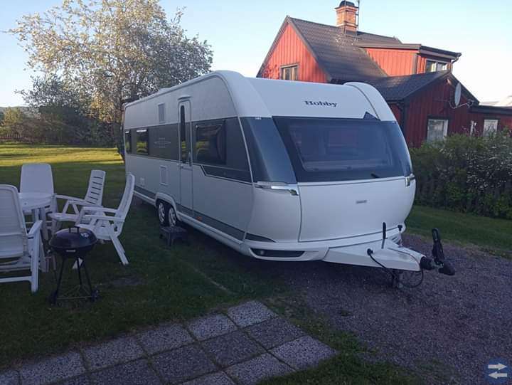 Plats att ställa upp husvagn
