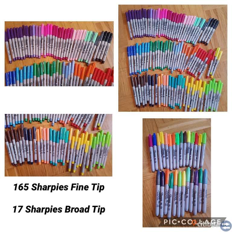 Sharpies alchol tuscpennor
