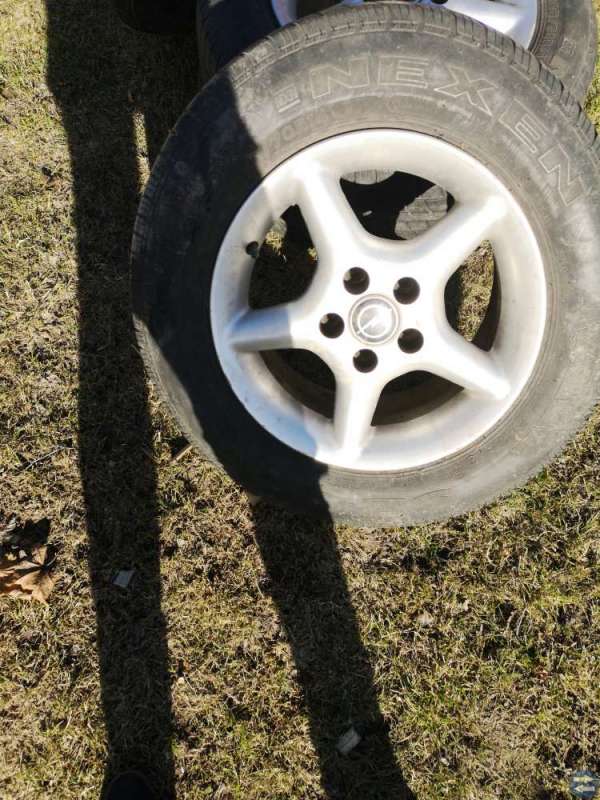 4 lm fälgar Opel
