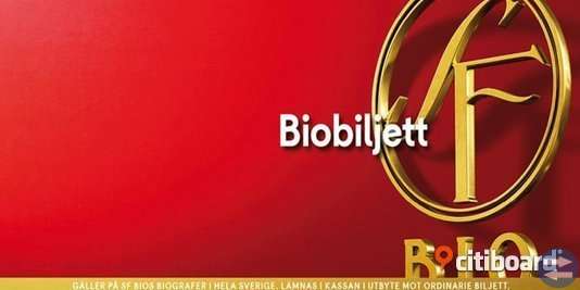 SF biobiljetter billigt!