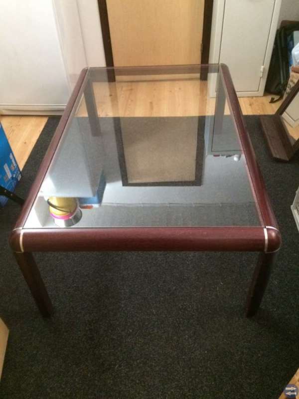 Glasbord 140/90/48 cm