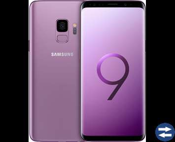 Samsung s9 64gb lila (liten spricka i skyddsglas