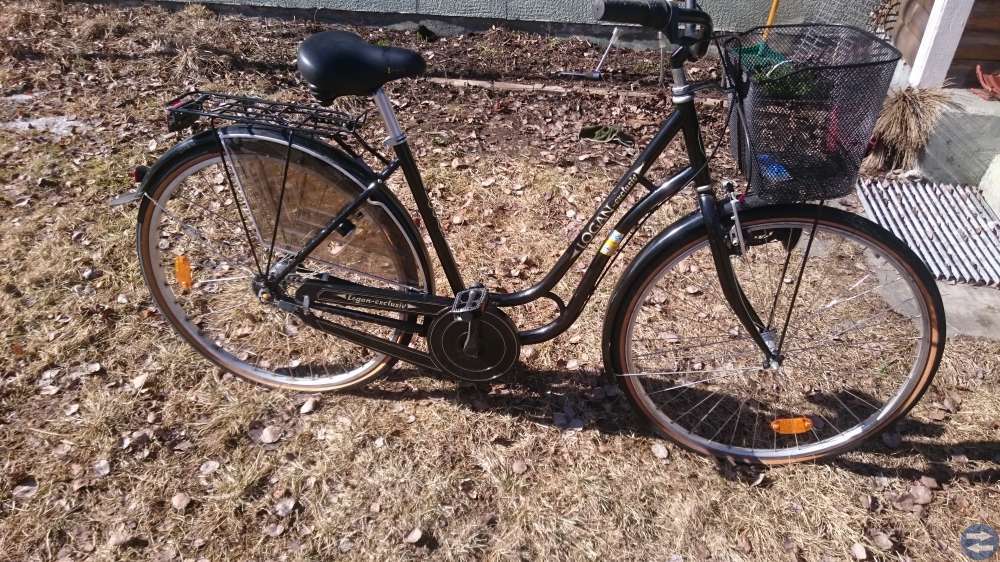 Cykel 28 tum svart Logan exclusive