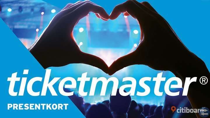 Ticketmaster Presentkort