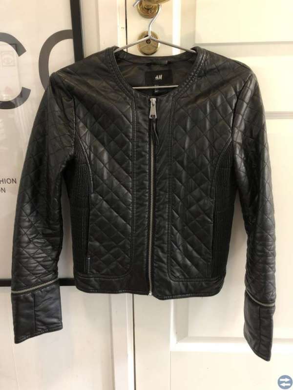 Skinnjacka h&m