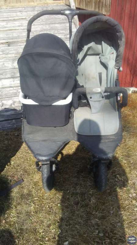 Dubbelvagn bilstol