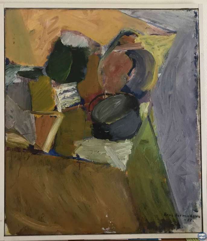 Oljemålning av Hans Hermansson