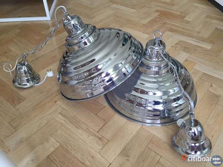Krom lampa från By Rydéns
