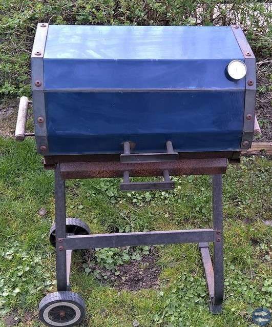 Grill med termometer