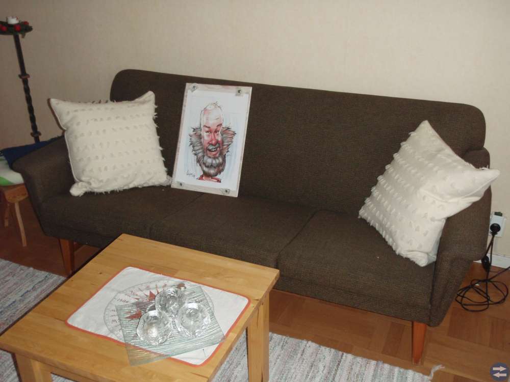 Soffa i Retrodesign
